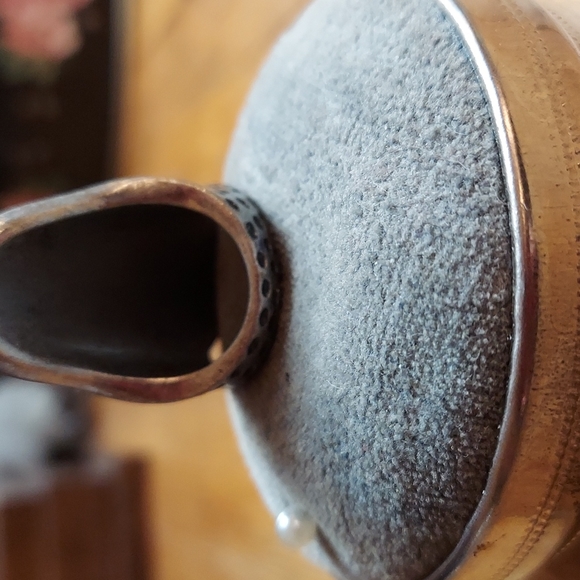 Vintage Large Long Silver Statement Ring - Picture 6 of 11